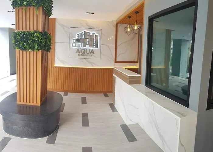 公寓 Aqua Residences อควา เรสซิเดนซ์ ห้องพักใหม่ให้เช่า ติดรถไฟฟ้าสถานีวุฒากาศ 曼谷