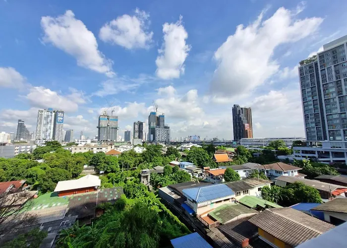 Aqua Residences อควา เรสซิเดนซ์ ห้องพักใหม่ให้เช่า ติดรถไฟฟ้าสถานีวุฒากาศ 公寓 曼谷